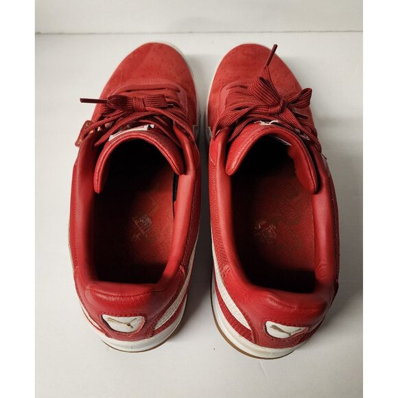 Puma Mens California Sneakers Size 13 US 366608 07 Red Casual Running Shoes - Picture 5 of 8